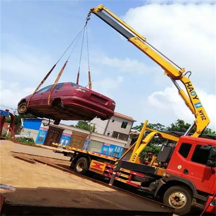 翠屏吊车救援小汽车怎么吊