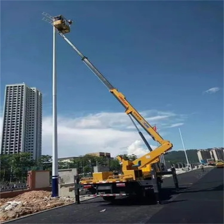 翠屏维修路灯的曲臂升降车出租