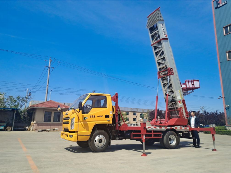 翠屏常年租赁32米云梯车